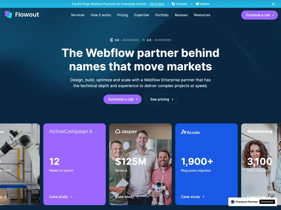 Webflow AEO/GEO Agency - Flowout