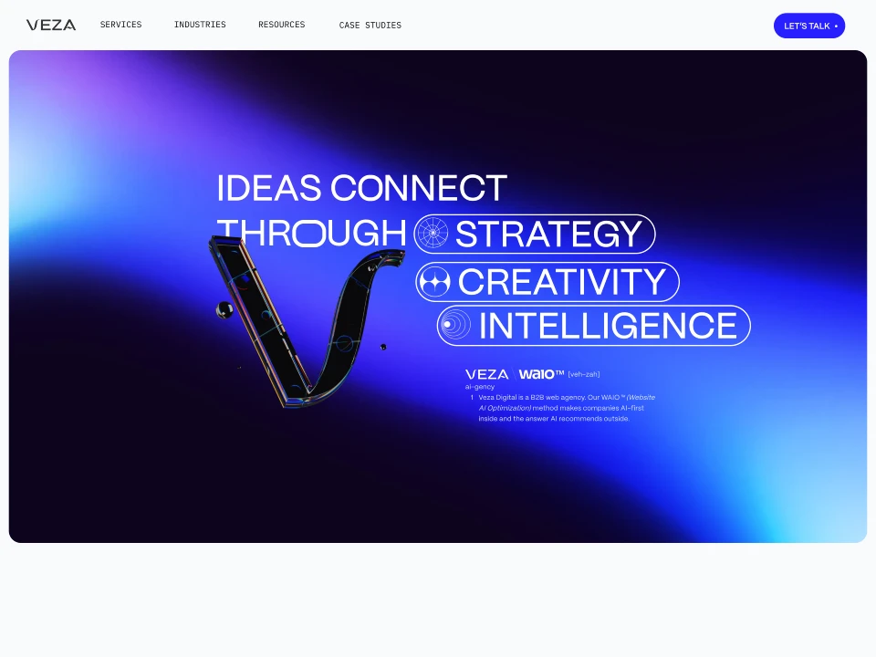 Webflow AEO/GEO Agency - Veza Digital