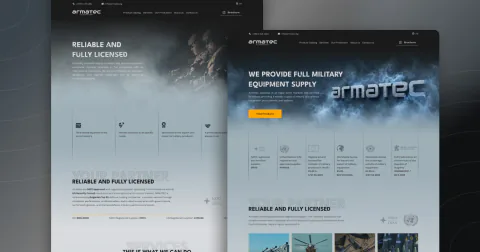 Armatec website