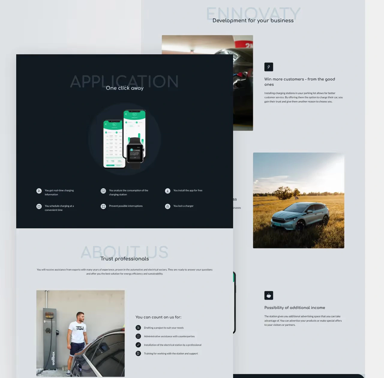 Ennovaty about us page