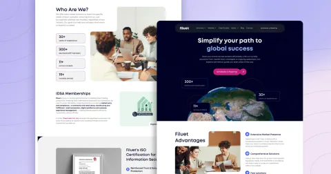 Filuet website