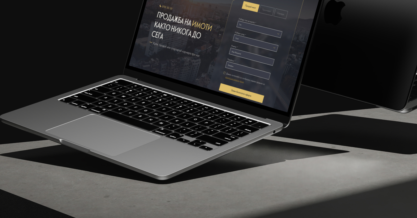 The INclusive website on a laptop