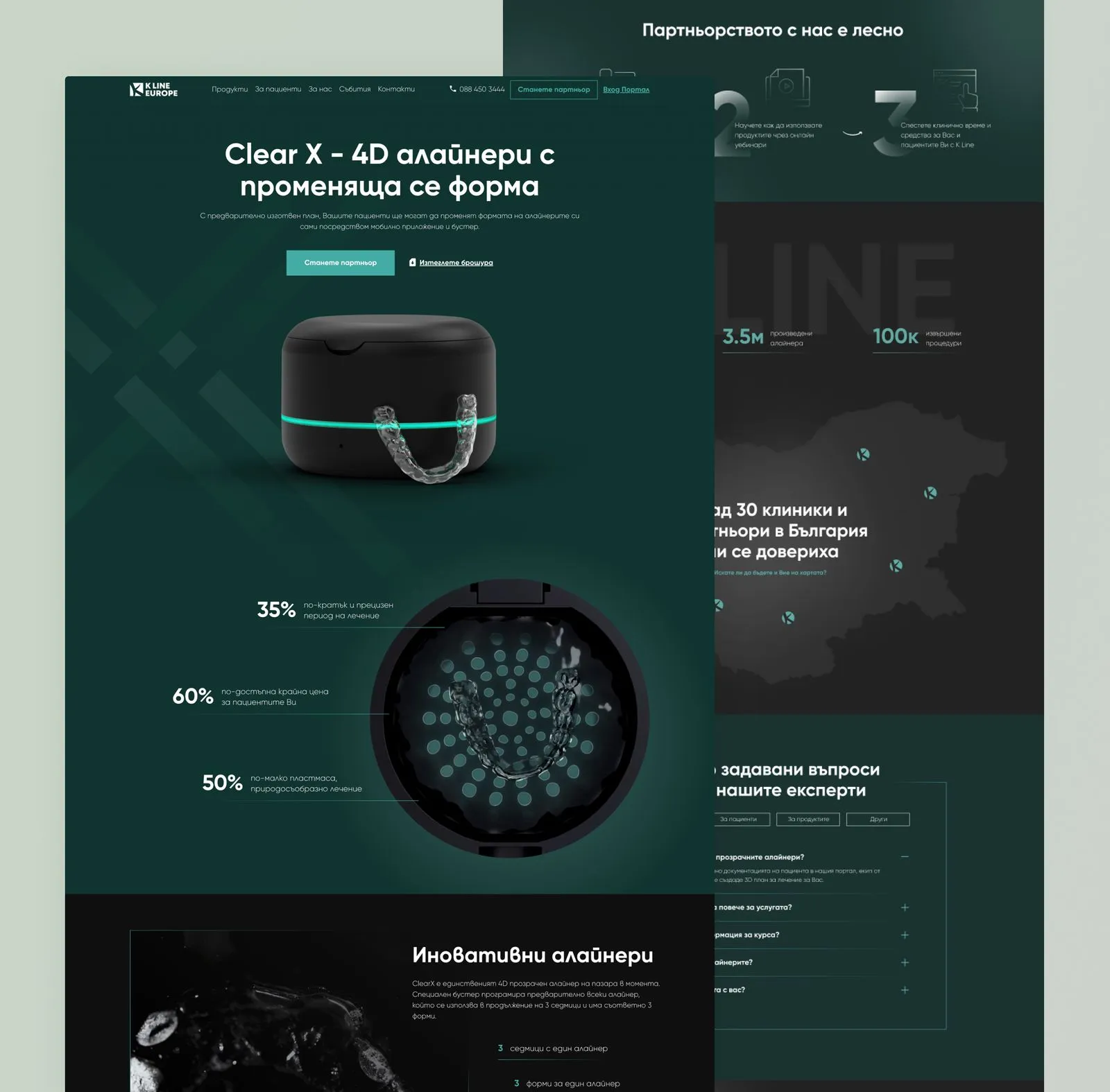K Line web design and Webflow development