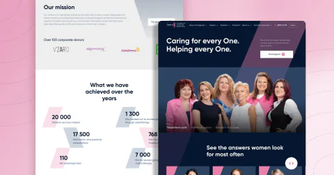 One of 8 website