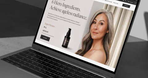 Synergie Skin website