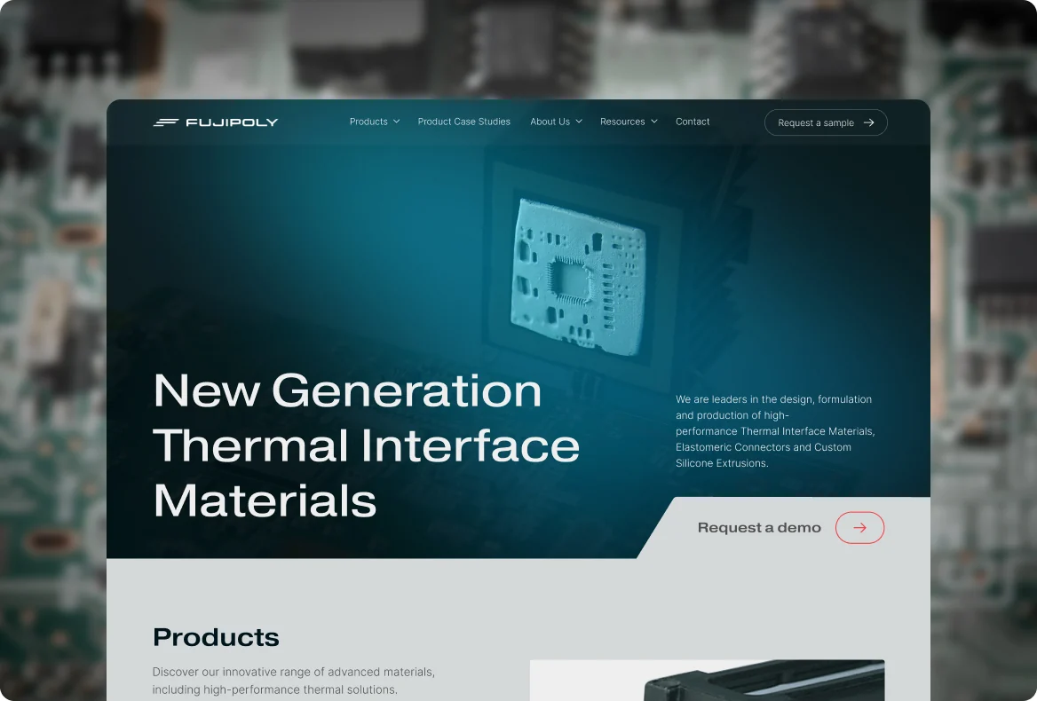Manufacturing websites we have built in Webflow