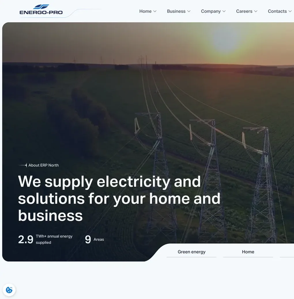 Energo-Pro website